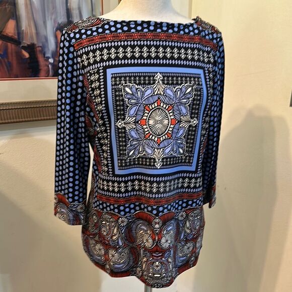 Charter Club Multi- Patterned Women's Top Size LP - Picture 6 of 13